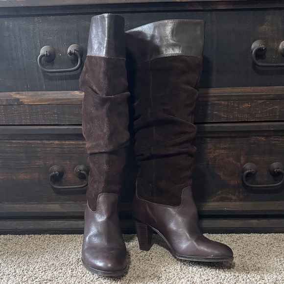 ANTONIO MELANI Shoes - ANTONIO MELANI Dark Brown Heeled Boots